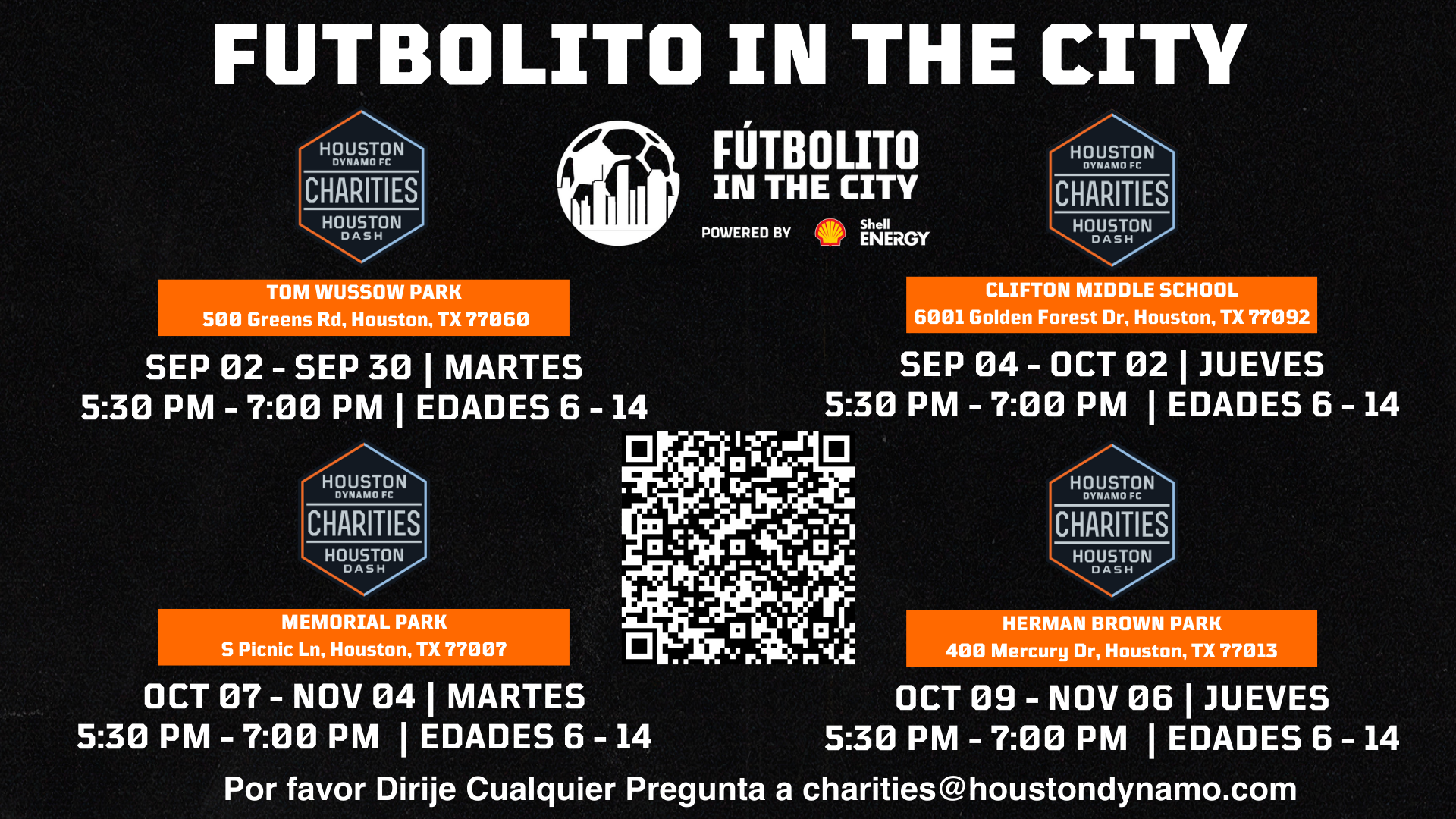 Fall FITC Group Park Flyer Spanish