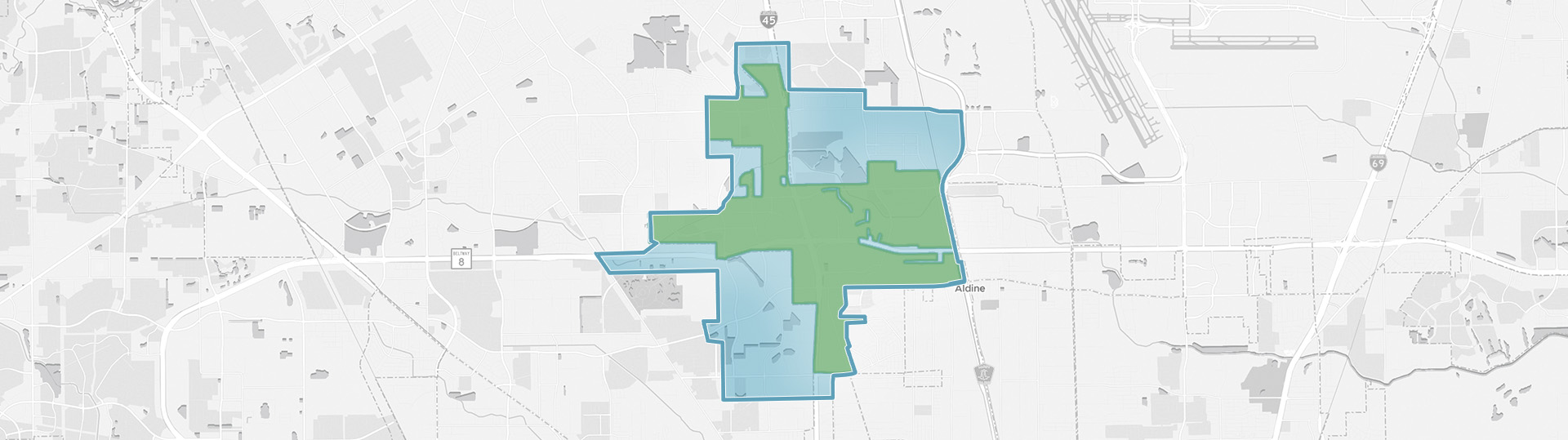 Map for home page