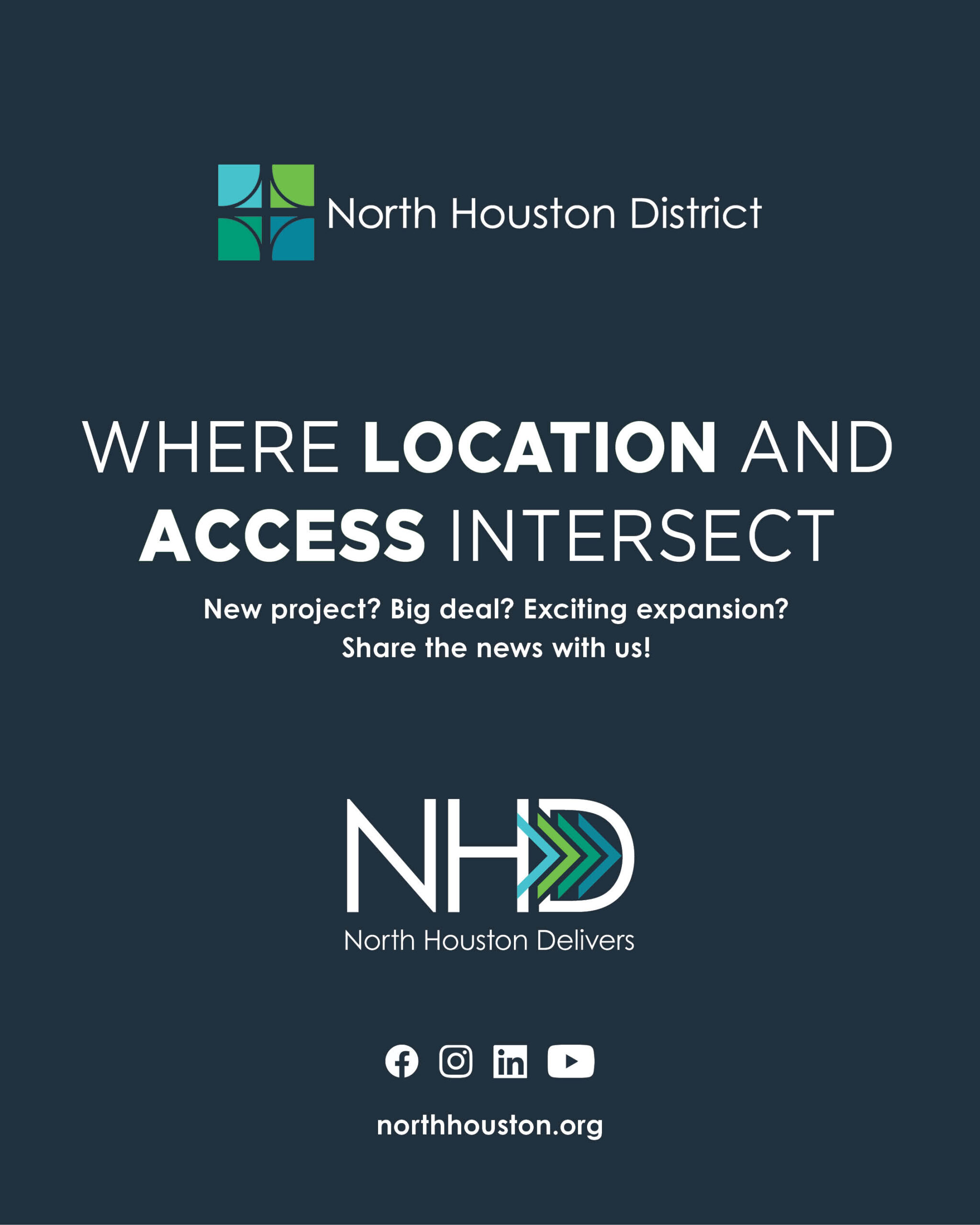 North Houston Delivers updated branding21