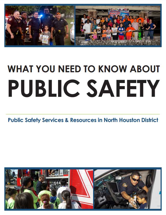 North Houston District Public Safety Brochure 2017