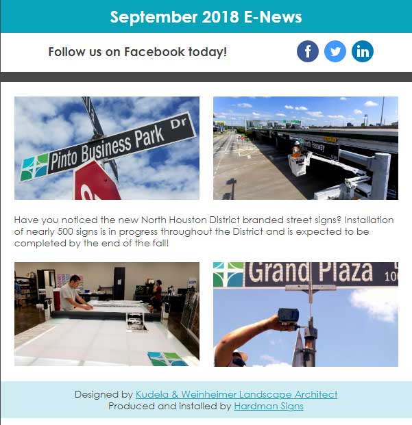 September 2018 E News